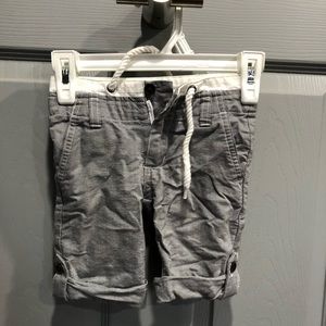 Janie and Jack Boys Gray Shorts/Cropped Pants - Size 6 to 12 Months